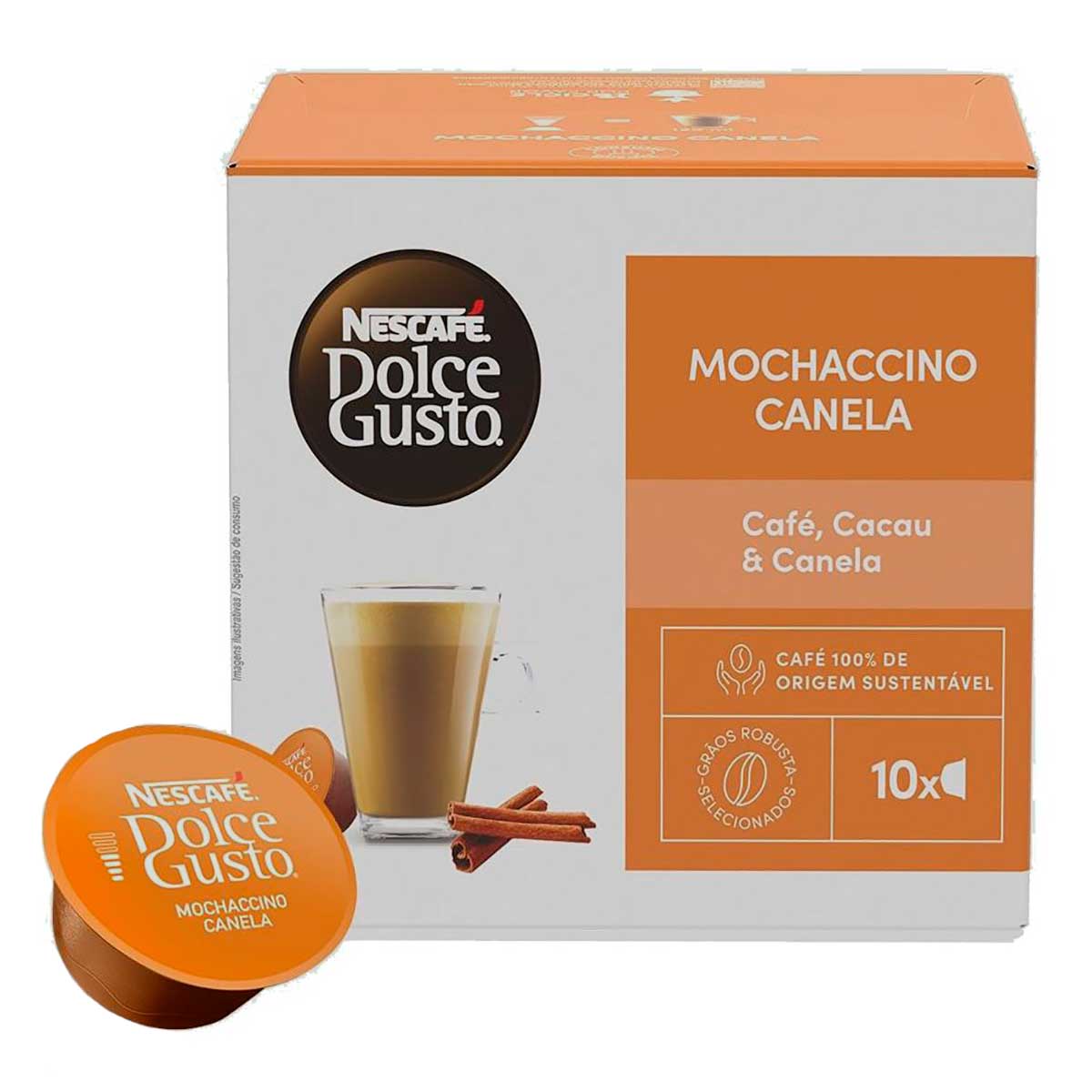 NESCAFÉ DOLCE GUSTO Mochaccino Canela 10 cápsulas