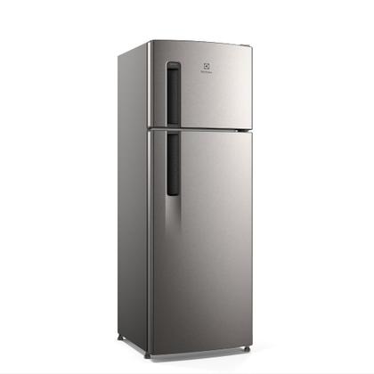 Electrolux Geladeira Electrolux Frost Free 320L Duplex Inox Look (TF38S) 127V