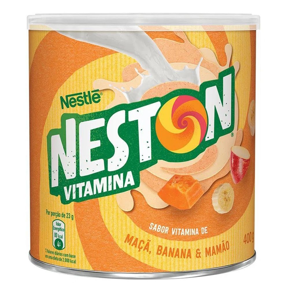 Neston Cereal Infantil Vitamina Maçã Banana E Mamão 400G