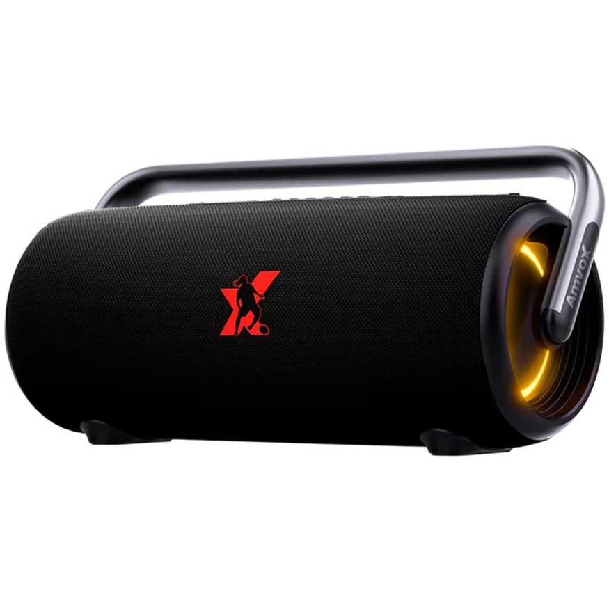 Amvox Caixa De Som Amplificada Boombox ACA 610 BLACK Ronaldinho Gaúcho, 610W