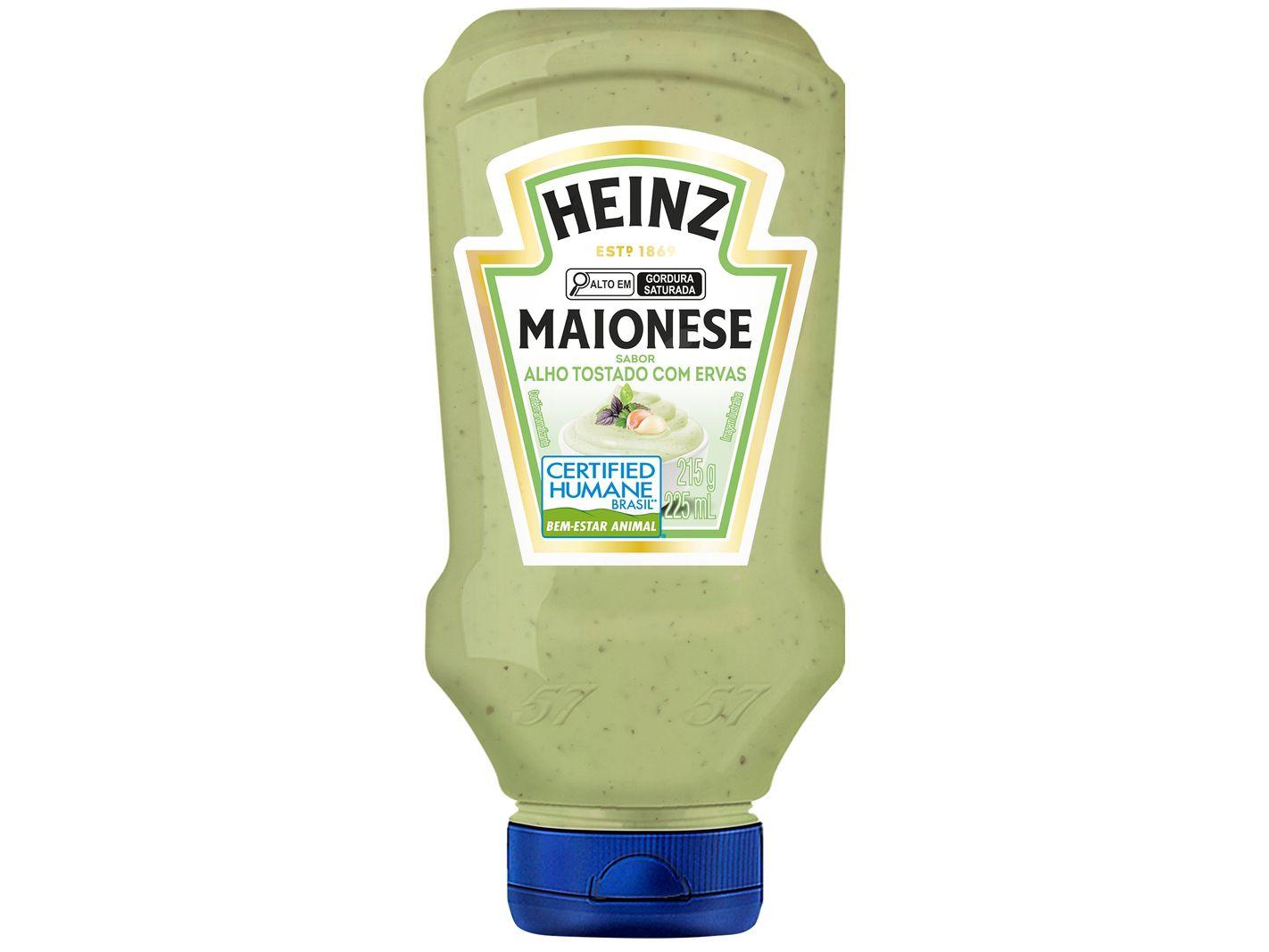 Heinz Maionese Alho Tostado com Ervas 215G