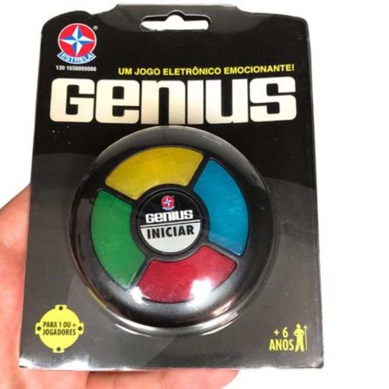 Jogo De Mesa Genius Para Viagem Estrela