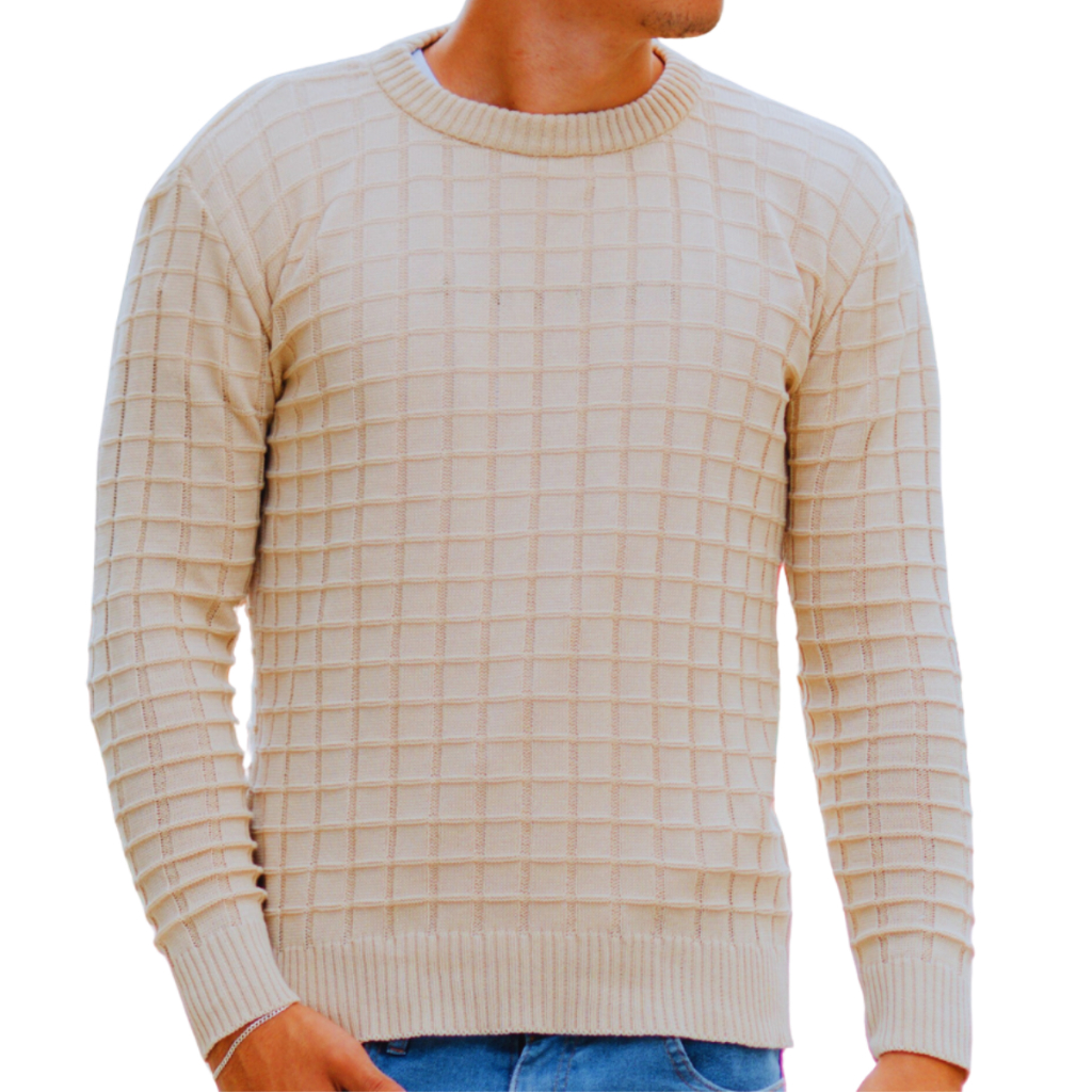 Blusa De Frio Suéter Masculino Lã Tricot