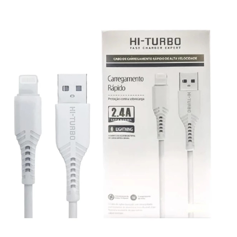 Cabo Carregador Turbo Lightning