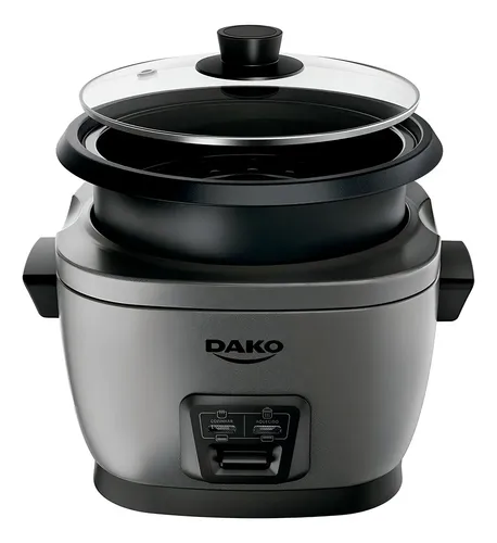 Panela De Arroz Elétrica Dako 700w Com 4 L 10 Xícaras Cinza Cor Cinza-escuro Frequência 60 Hz
