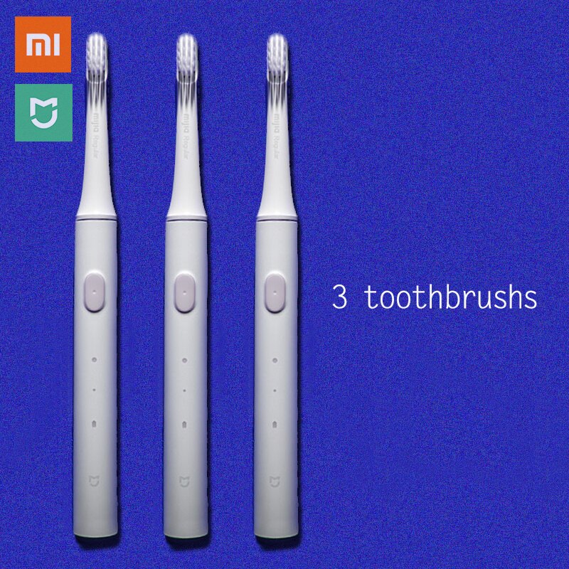 2 Unidades - Escova De Dentes Elétrica Blue Sonic T100 - Xiaomi T100 Sonic