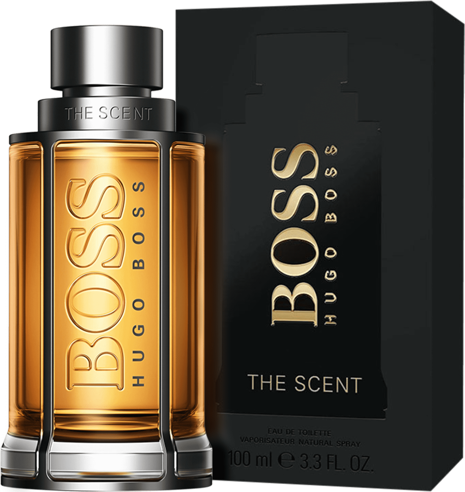 Perfume Masculino Boss The Scent Eau De Toilette Vidro Com 100ml Hugo Boss