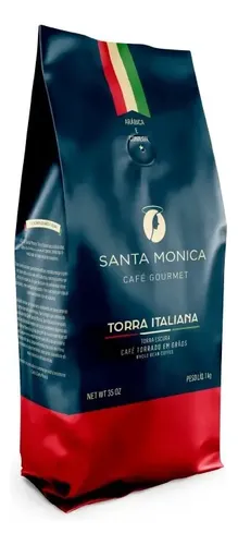 Café Santa Mônica Torra Italiana em Grãos 1kg