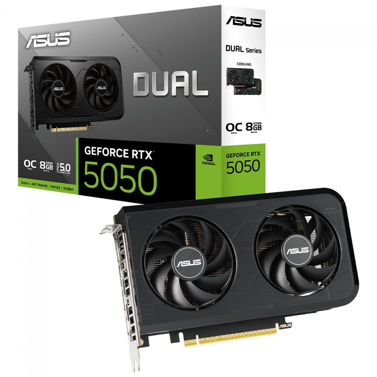 Placa De Vídeo Asus Nvidia Geforce Dual Rtx 5050 8GB Gddr6