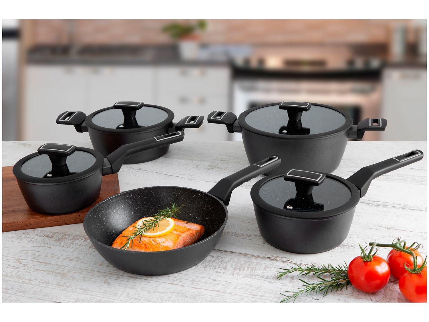 Jogo de Panelas 5 Peças Brinox Ceramic Life