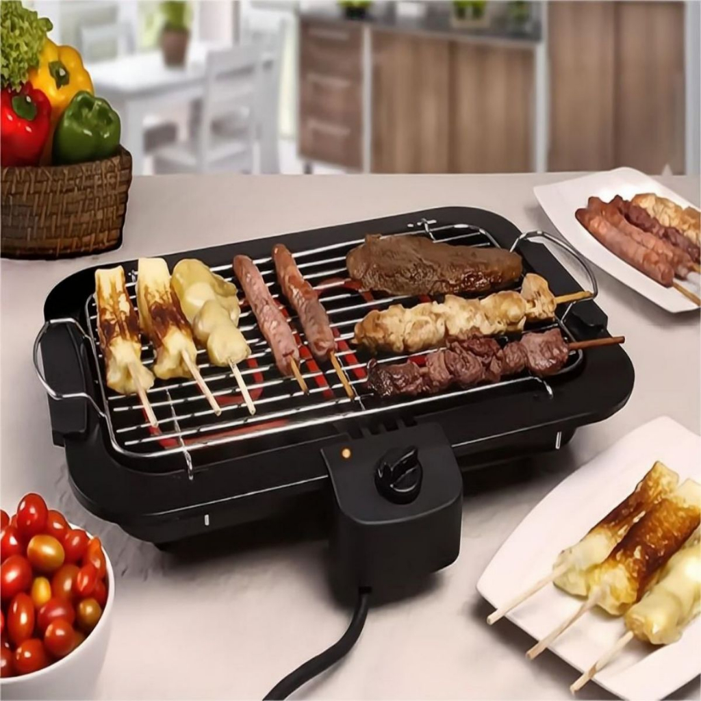 Churrasqueira Elétrica De Mesa Grelha Removível Eps-3091