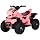 Quadriciclo Elétrico Infantil Marcha FrenteRé Dino MaxiToys (Rosa)