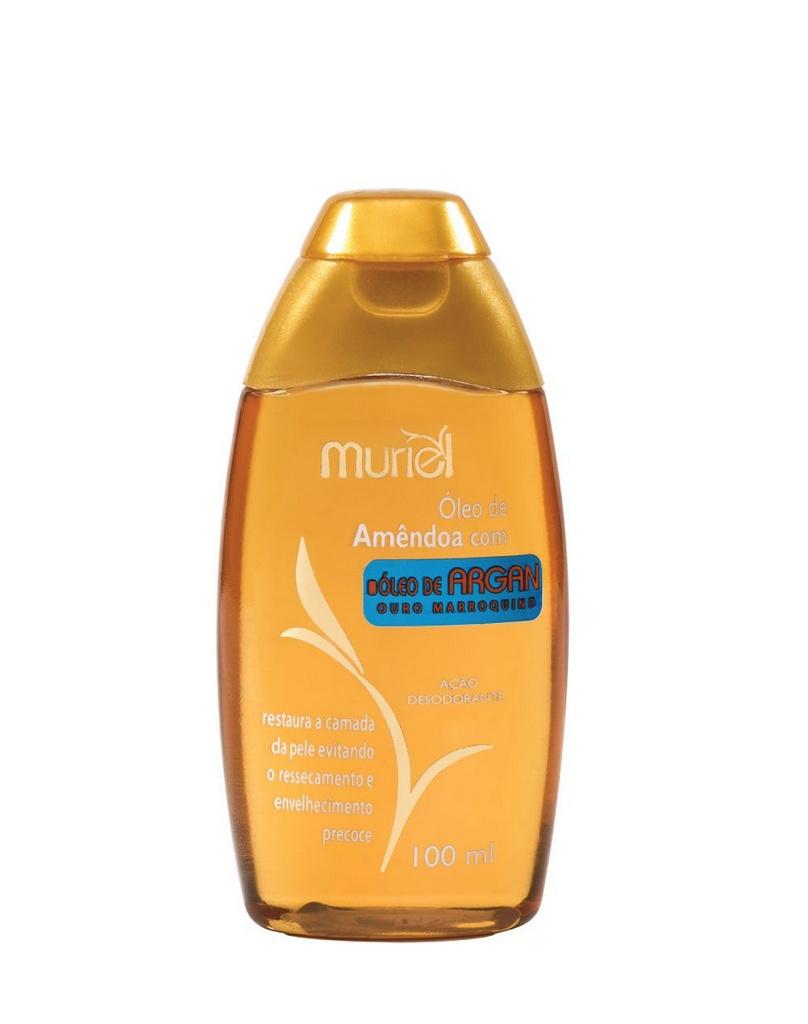 Óleo Corporal de Amêndoas com Argan, Muriel, 100 ml, Muriel, 100 Ml