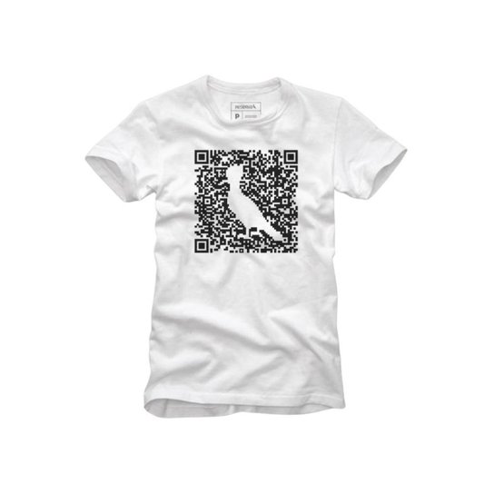 Camiseta Básica Greenk Qr Code Leve Conforto Reserva