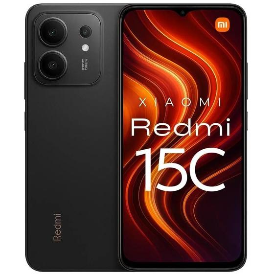 Câmera Xiaomi Redmi 15C 8GB+256GB 50 MP