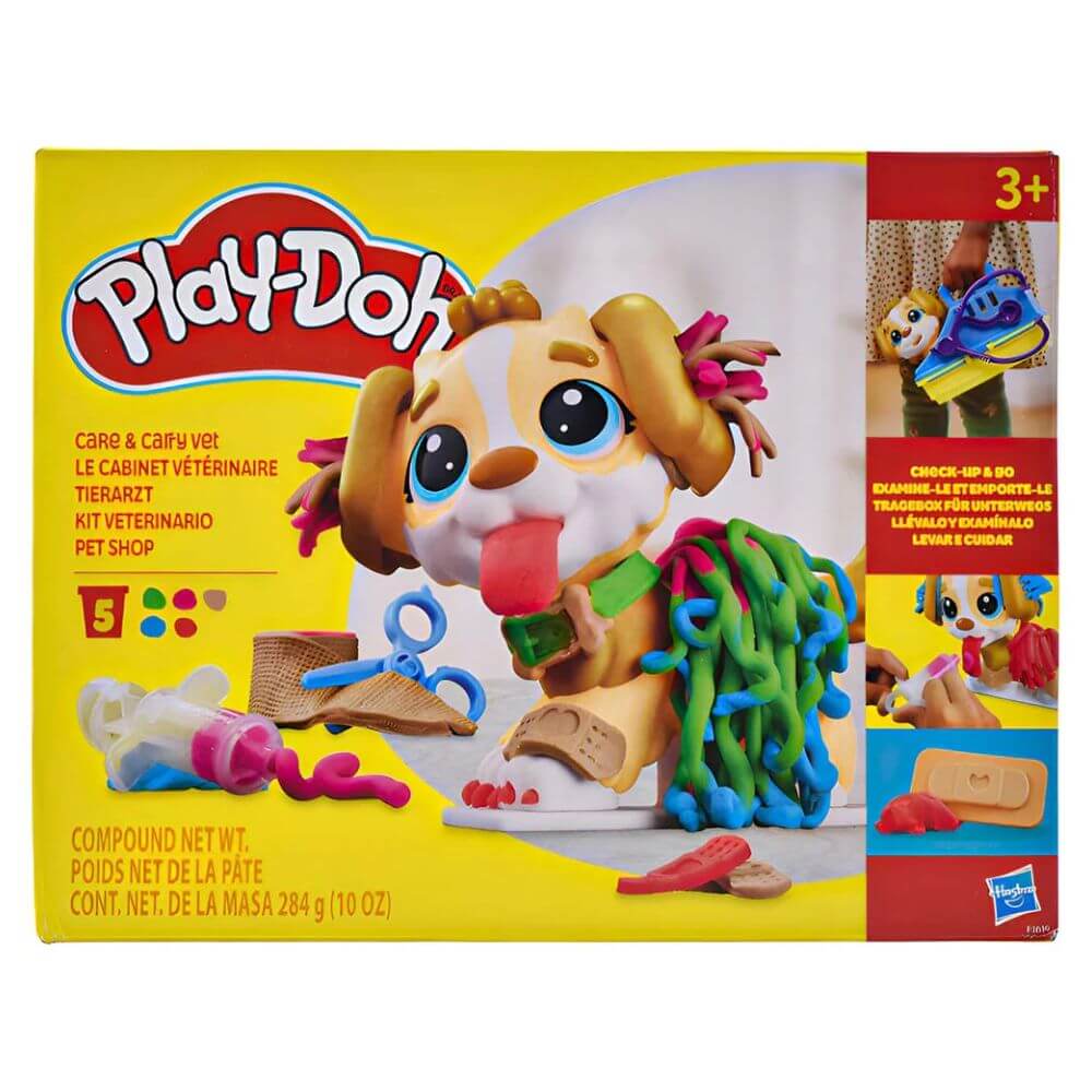 Conjunto Play-Doh Massinha Veterinário Pet Shop