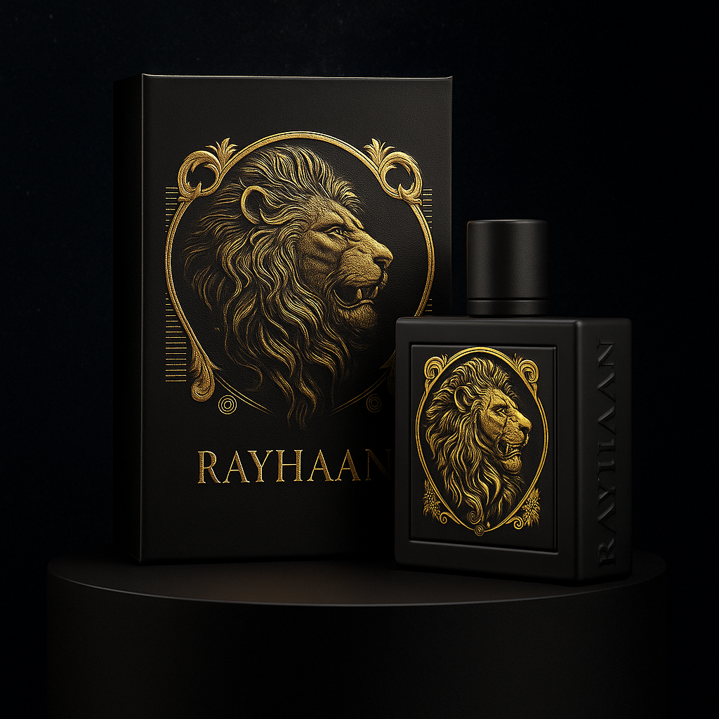 Perfume Rayhaan Lion Masculino E Aroma Sofisticado