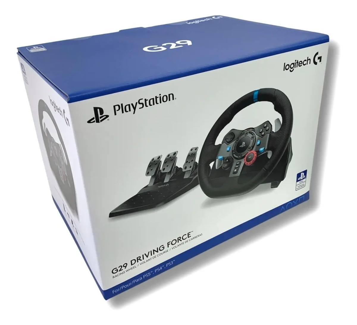 Volante Logitech G29 para PS5, PS4, PS3, PC