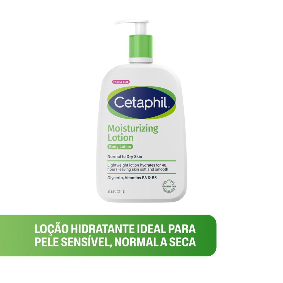Loção Hidratante Cetaphil Pele Seca 1L