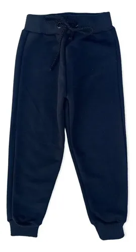 Kit 4 Calças Infantil Moletom Jogger Flanelado Cordão Ajuste