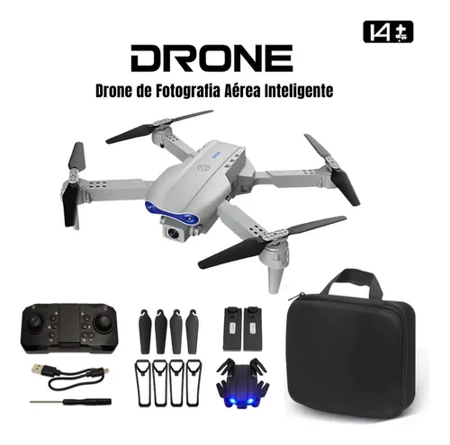 Drone Pro Full Hd Dobrável Wi-fi Câmera Completo 2 Baterias