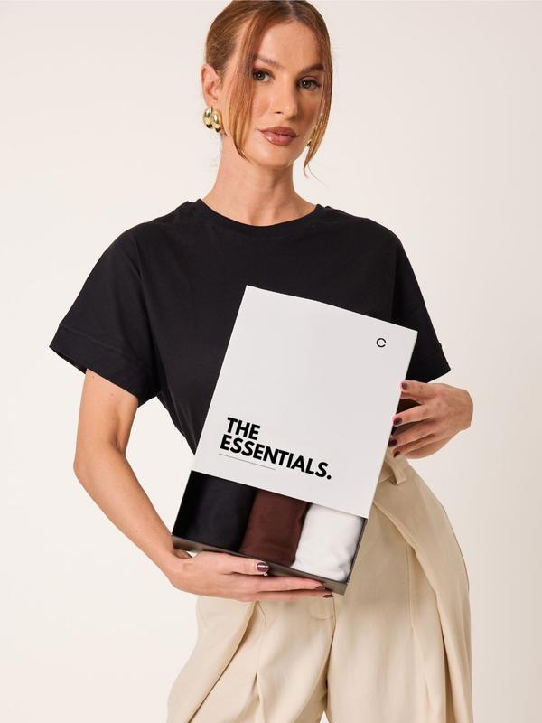 Kit De 3 T-shirts Oversized Intense Cléa Store