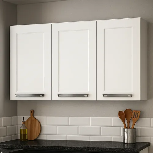 Armário Aéreo De Cozinha 105cm Aço Florença Cor Branco Itatiaia