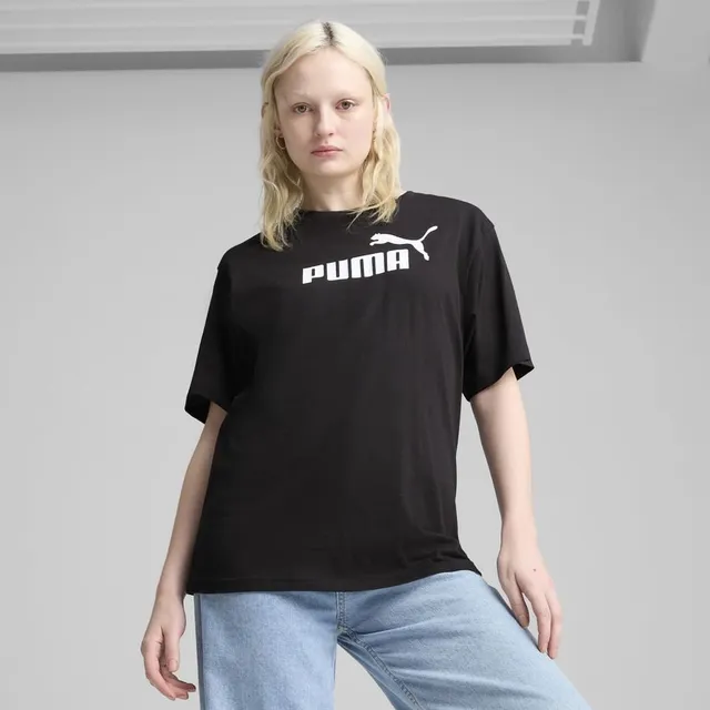 Camiseta Puma Essentials No. 1 Logo Relaxed Feminino