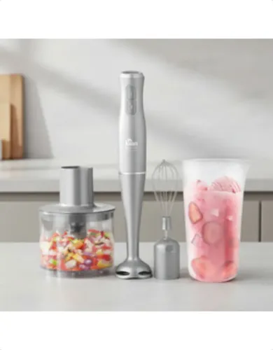Mixer 3 Em 1 Multifunções 2 Velocidades 350w Cinza 110v - Kian