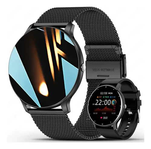 Smartwatch Esportivo Masculina Relógio Inteligente Redondo