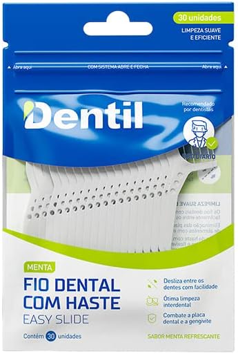 Dentil - Fio Dental com Haste Pro 30 Unidades