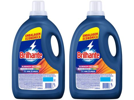 Kit Sabão Líquido Brilhante 5l 2 Unidades