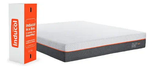 Colchão King Enjoy Inducol 193x203cm C Visco 25cm Altura