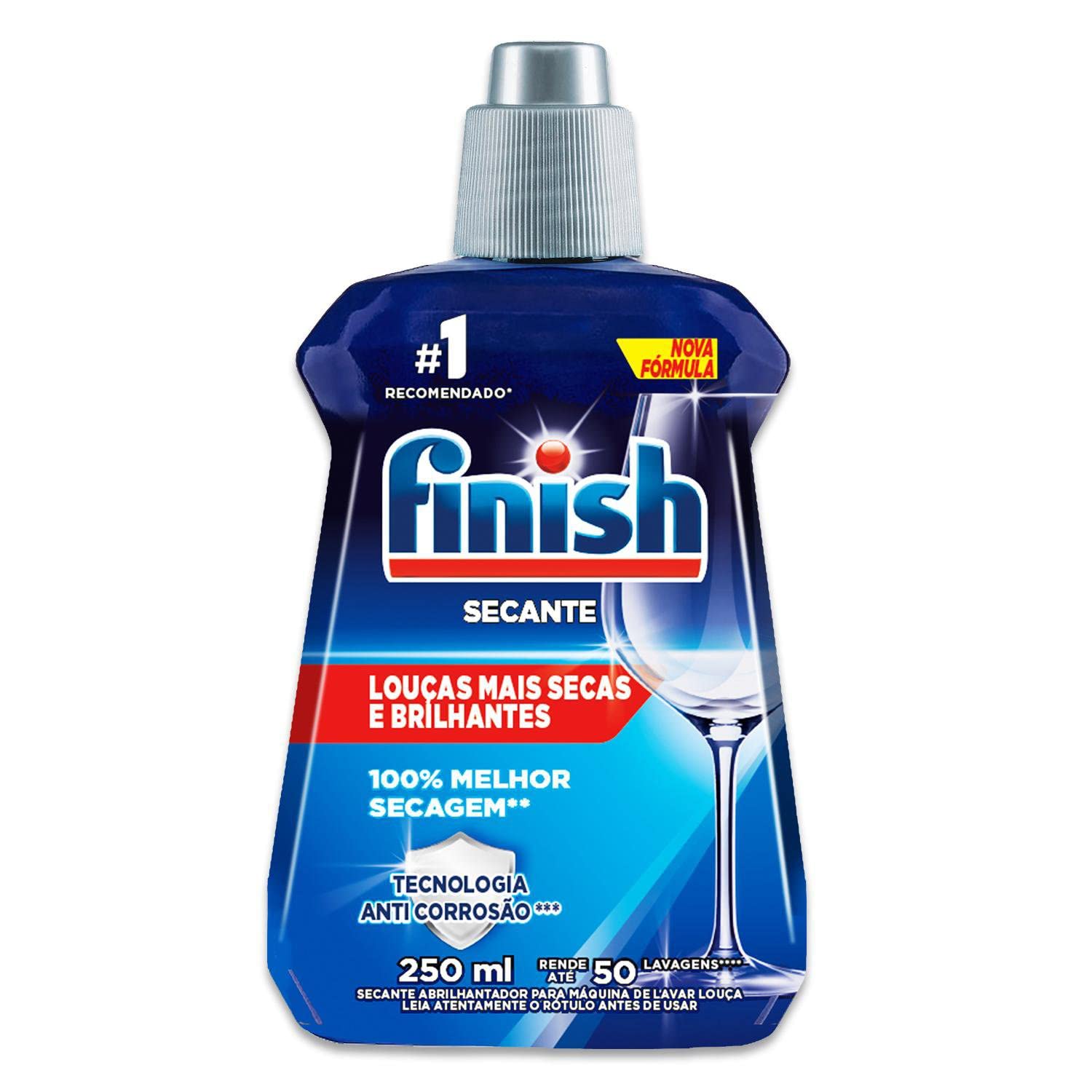 Secante para lava-loucas finish abrilhantador 250ml