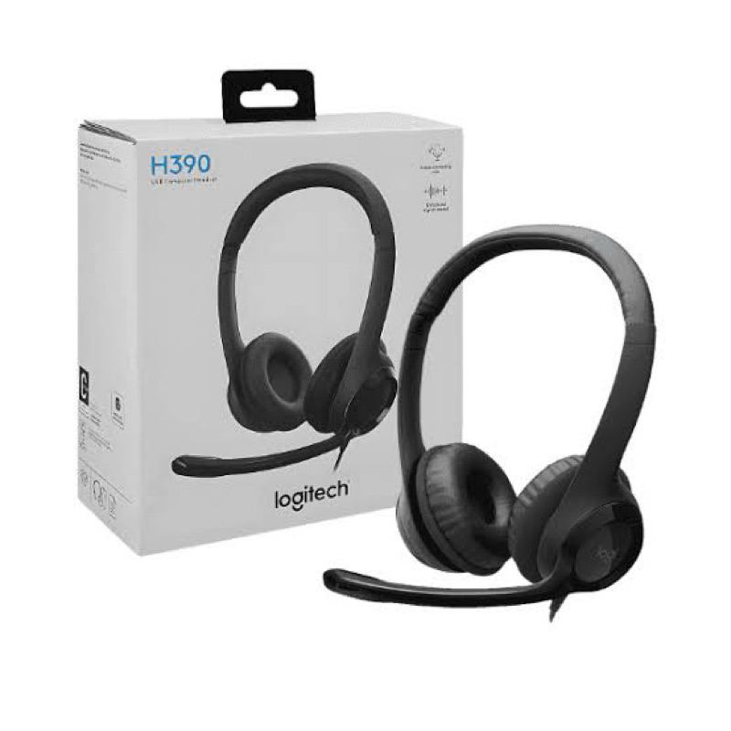 Headset Com Fio USB Logitech H390