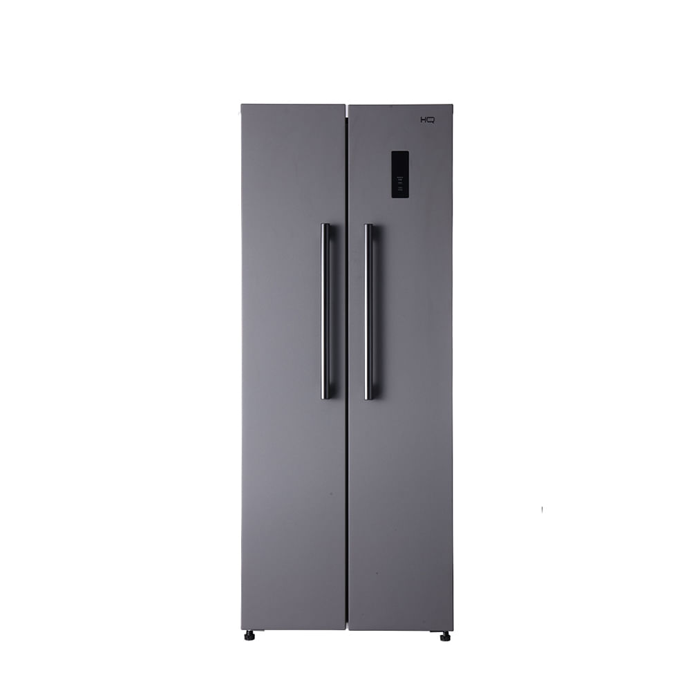 Geladeira Refrigerador HQ Frost Free Side By Side 460 Litros Cinza HQ-460SBSFF (220V)