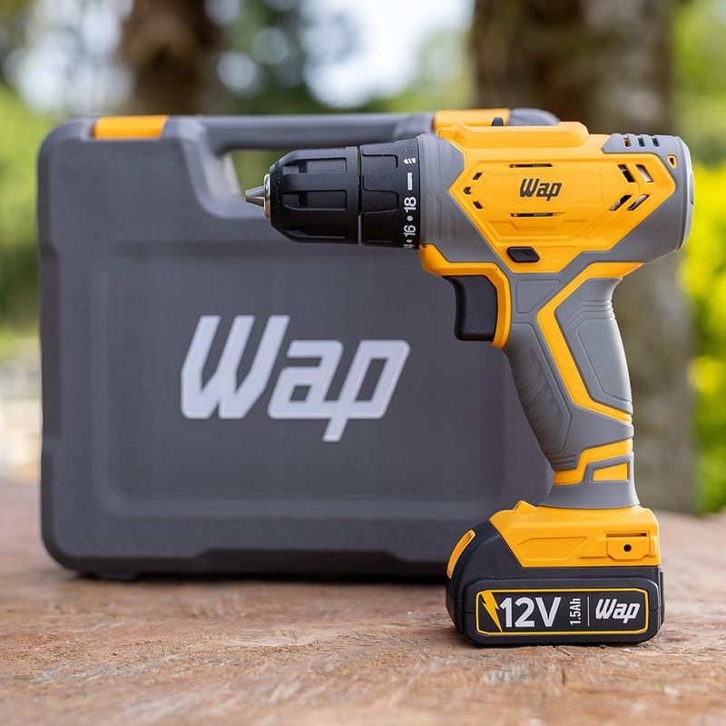 Parafusadeira e Furadeira WF12K3.2 Bateria 12V WAP