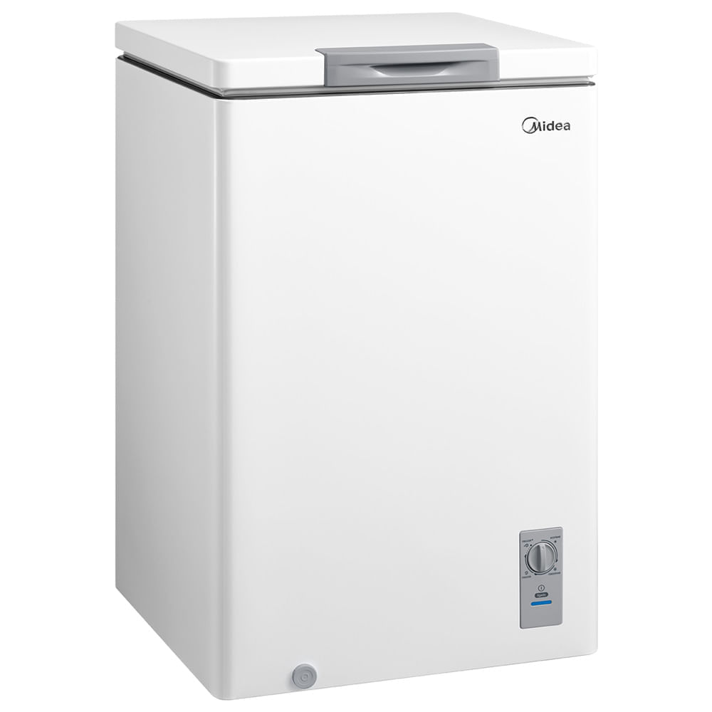 Freezer Horizontal 100l Inverter Bivolt Branco Midea Branco MDRC151FZD013