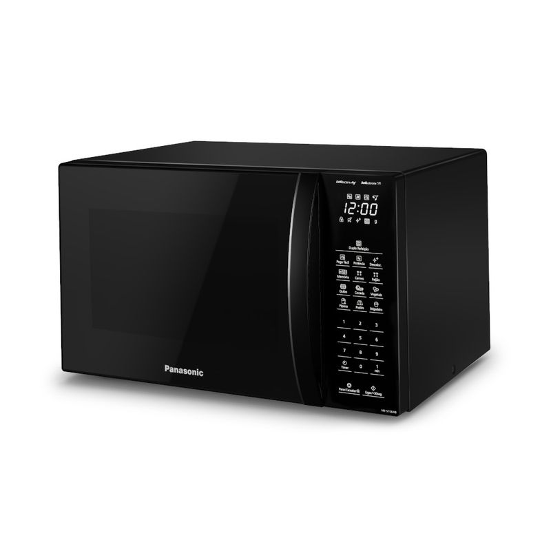 Microondas Panasonic Black Glass 34L