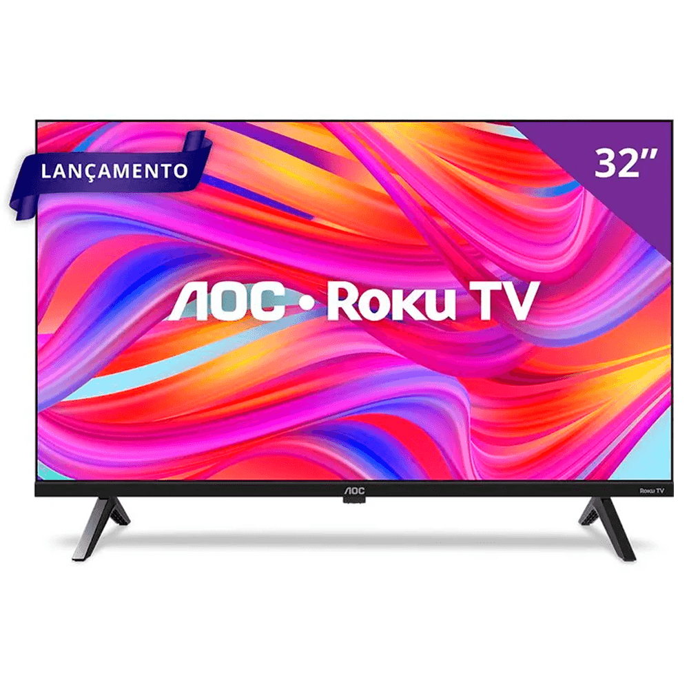 Smart Tv Aoc Dled 32 Wi-fi Roku Tv Quad Core 32s515578g
