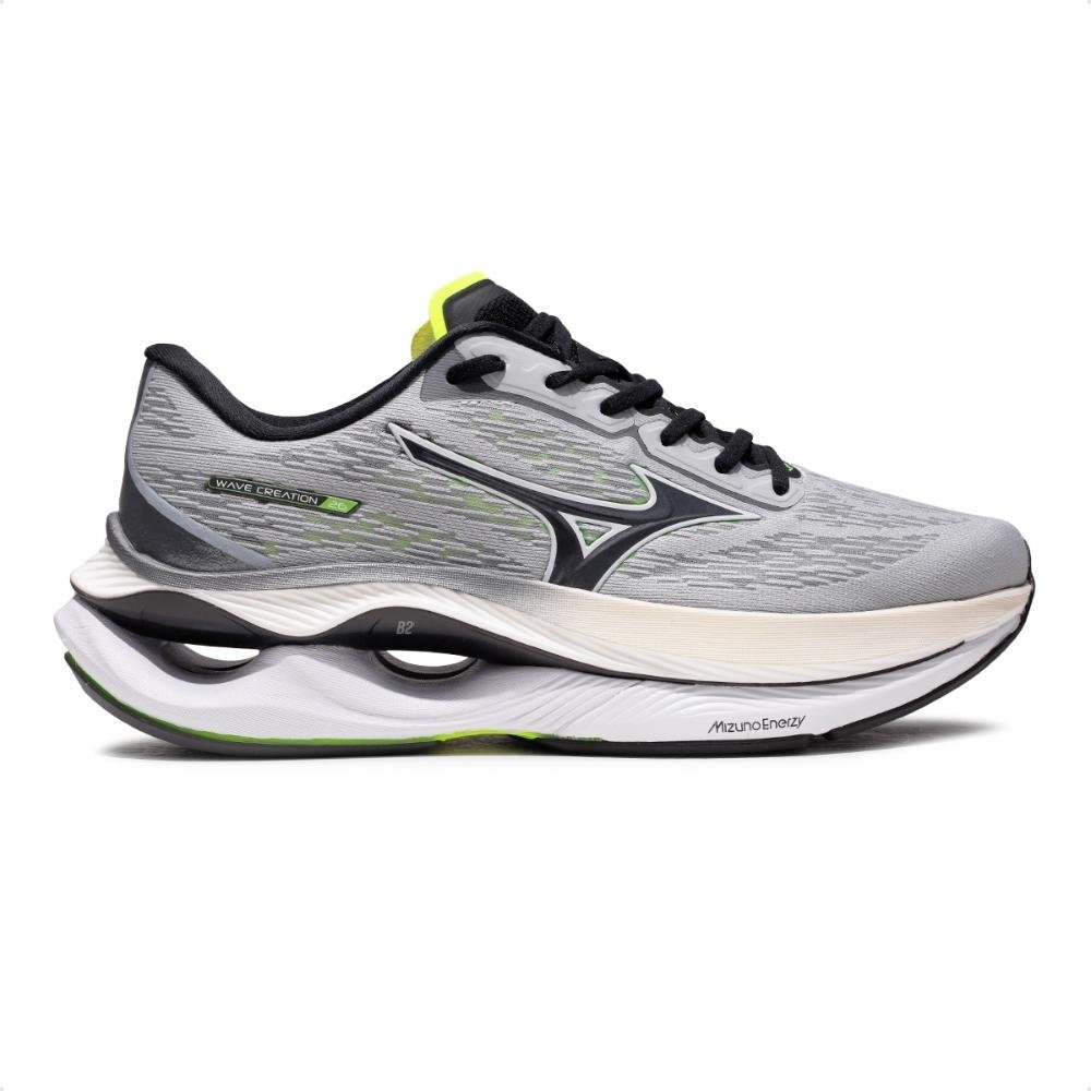 Tênis Mizuno Wave Creation 26 Masculino CinzaPreto - Lojas Renner