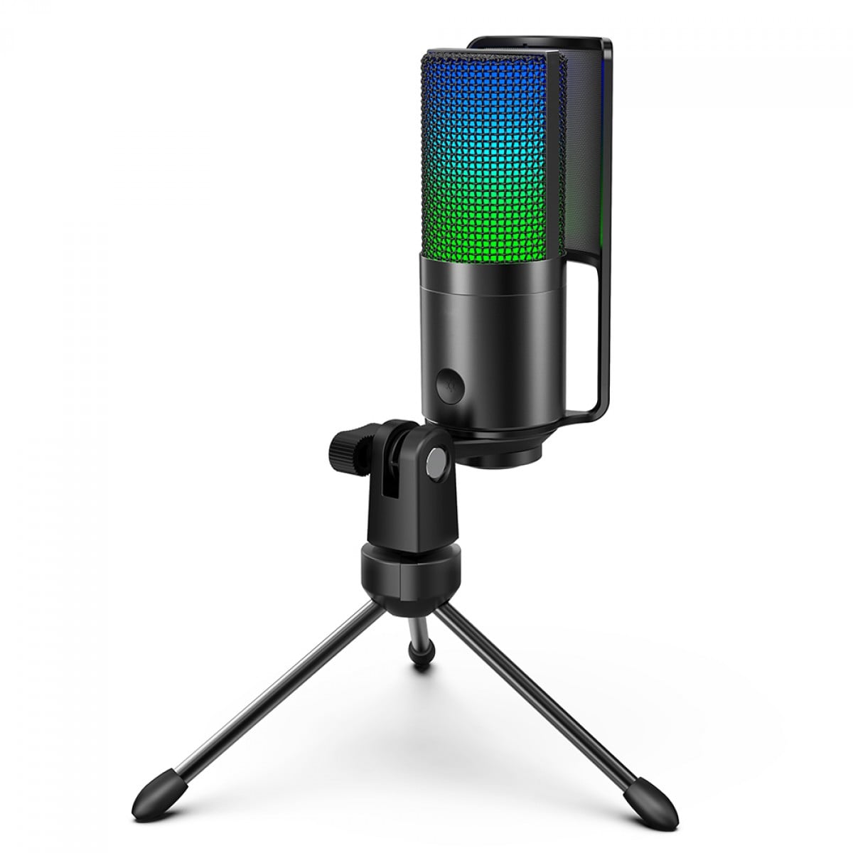 Microfone Dinâmico Gamer Logitech G Yeti GX Com RGB LIGHTSYNC