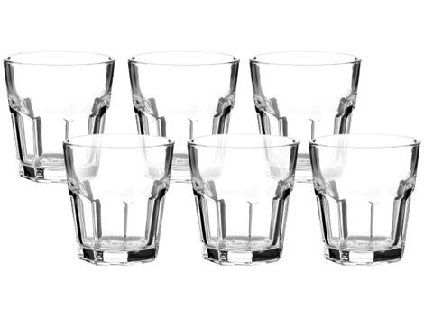 Jogo de Copos de Vidro 310ml 6 Peças Haus Concept Country - Copos