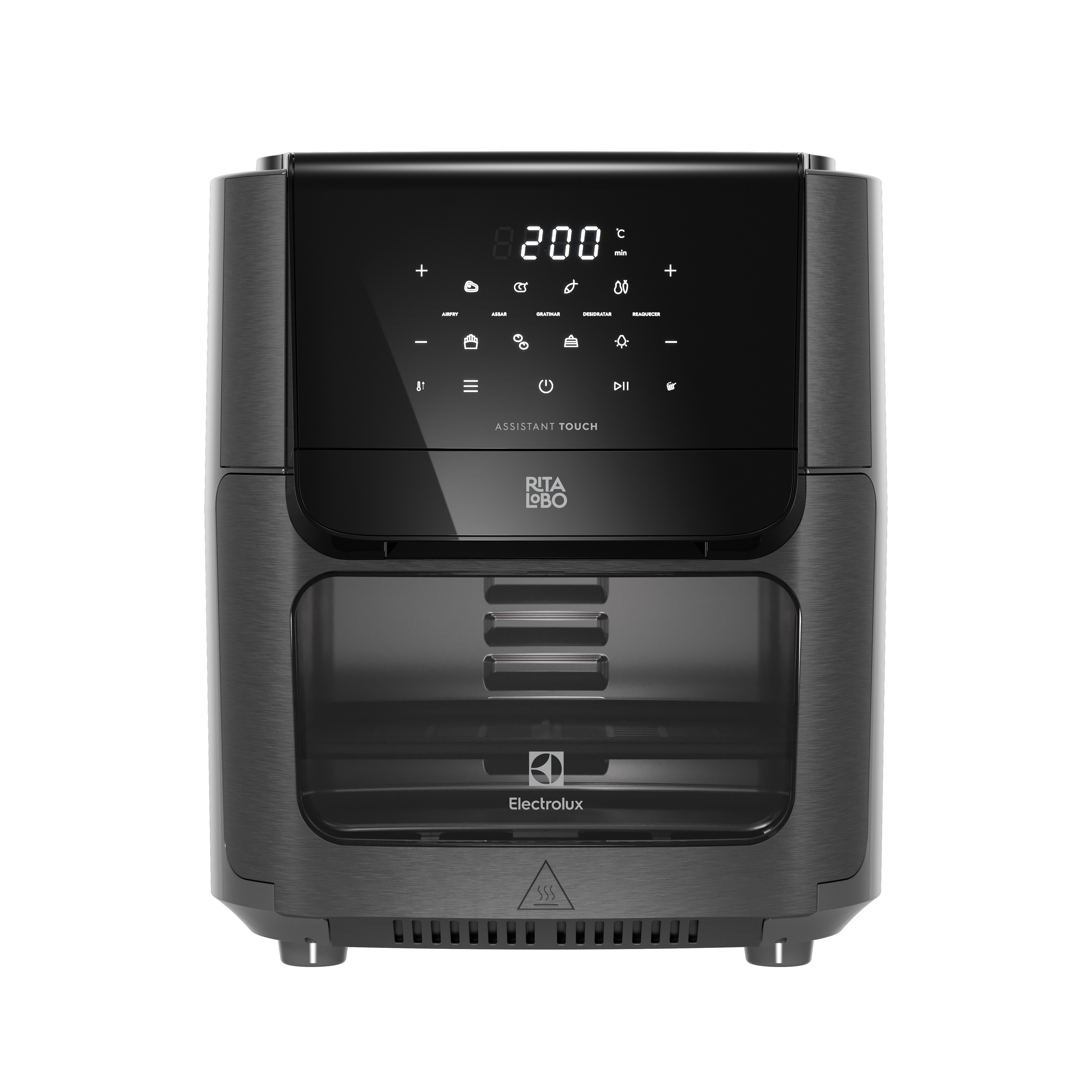 Air Fryer Oven Electrolux por Rita Lobo 12L Digital Grafite Experience 1700W