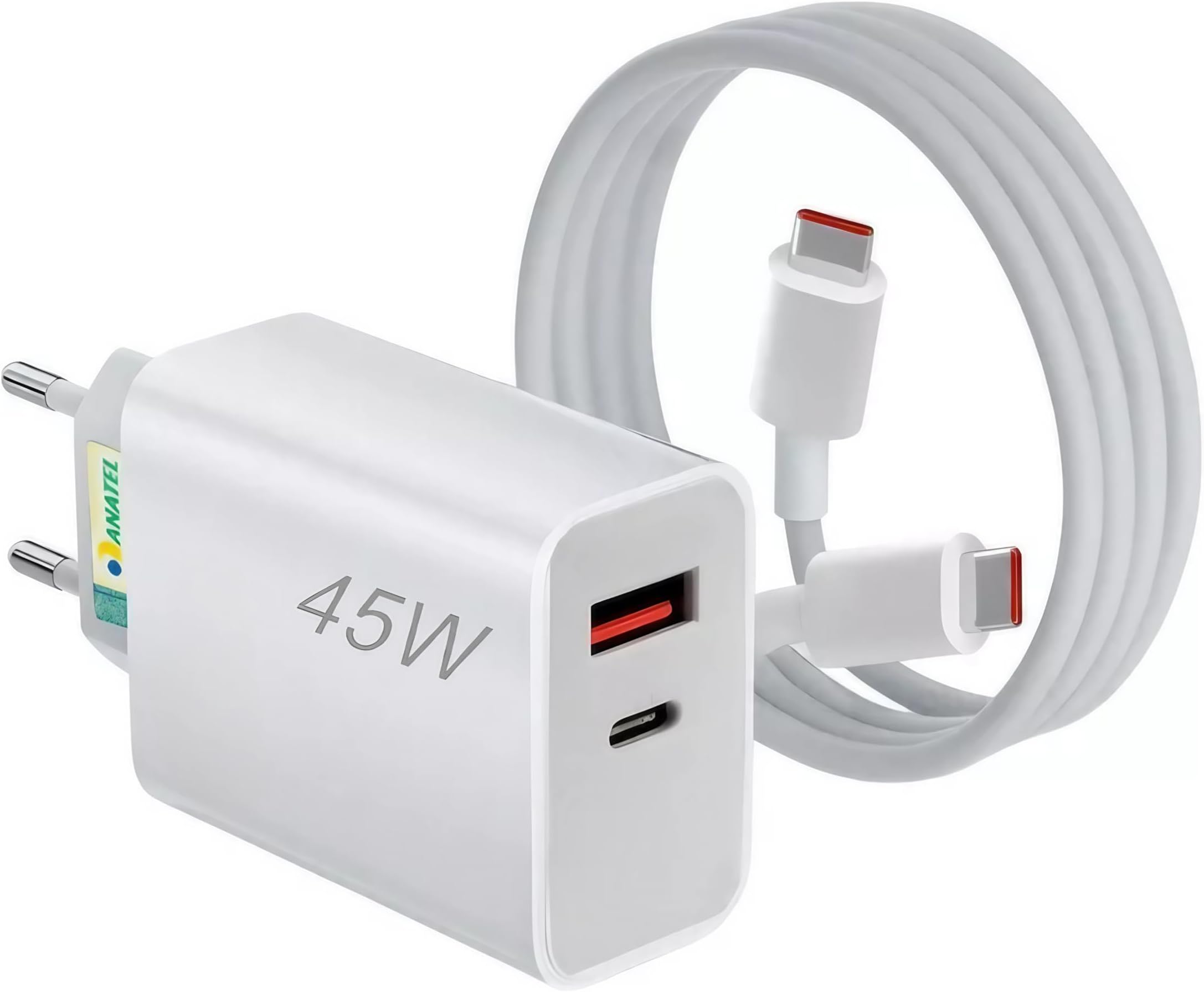 Carregador Fonte USB-C 20w para iPhone Apple Tipo-C Turbo Adaptador - Distribuidor Autorizado