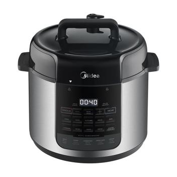 Panela de Pressão Elétrica 5L NutriPro Inox Midea - Panela de Pressão Elétrica - Magazine Dopechinchou