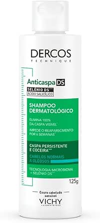 Vichy, Dercos Shampoo Anticaspa Para Cabelos Normais A Oleosos