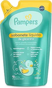 Pampers Sabonete Liquido Refil Glicerina 350ml