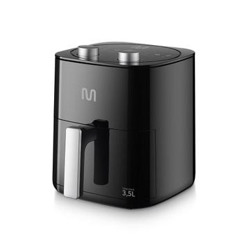 Fritadeira Elétrica sem Óleo Air Fryer 35L 1350W 127V Preta Multi - GO229