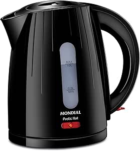 Chaleira Elétrica Pratic Hot, Mondial, Preto, 1350W, 220V - CE-07